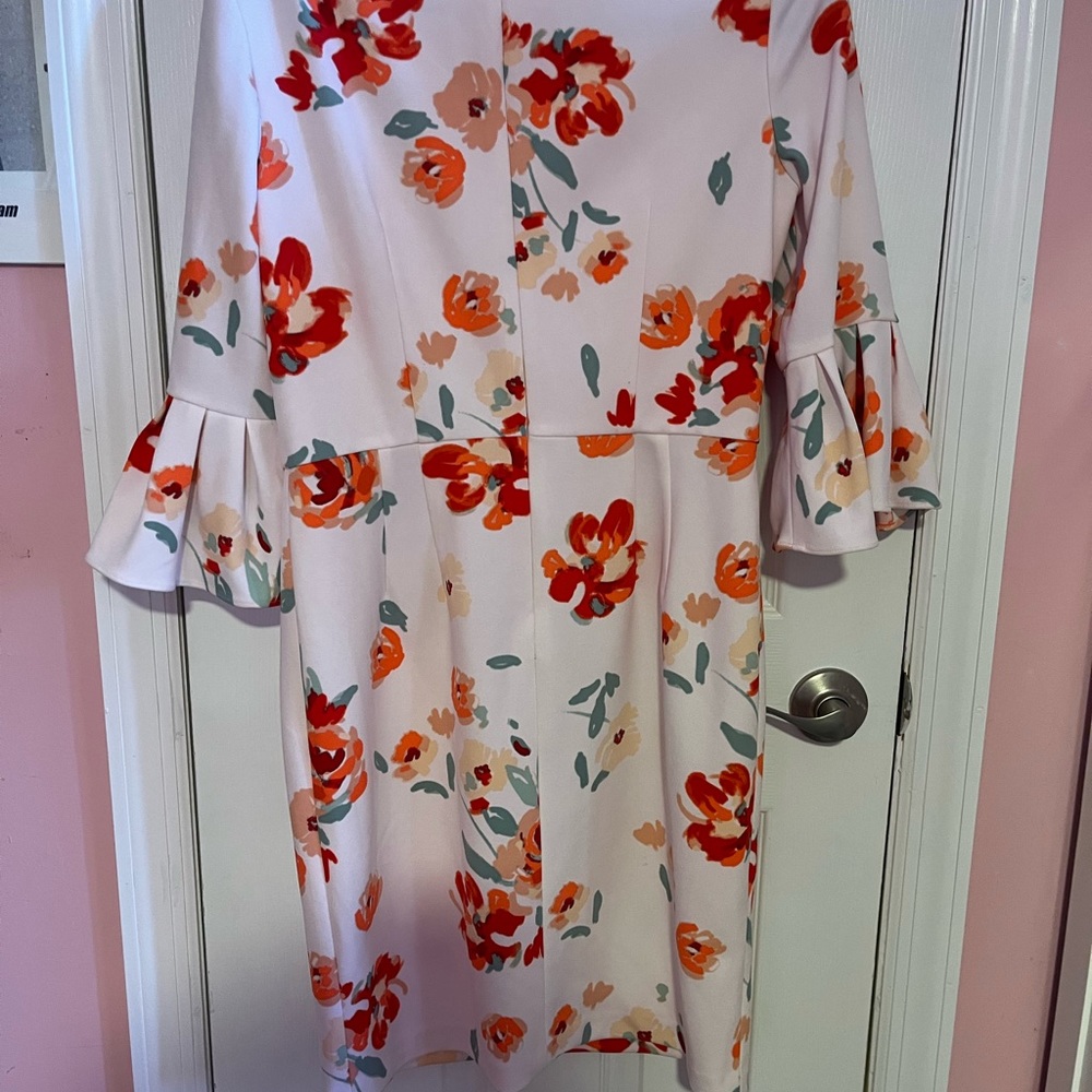 Multiple color 3/4 sleeves Donna Morgan dress